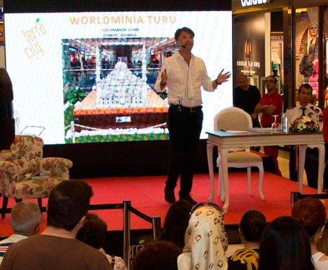 Dünya gezgini Saffet Emre Tonguç'la Terracity AVM'de mini dünya turu – 17 Nisan 2016