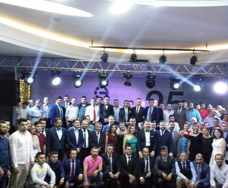 CANTEK GROUP PERSONELİNE ÖZEL 25.NCİ YIL GALASI  – 26 Mayıs 2016